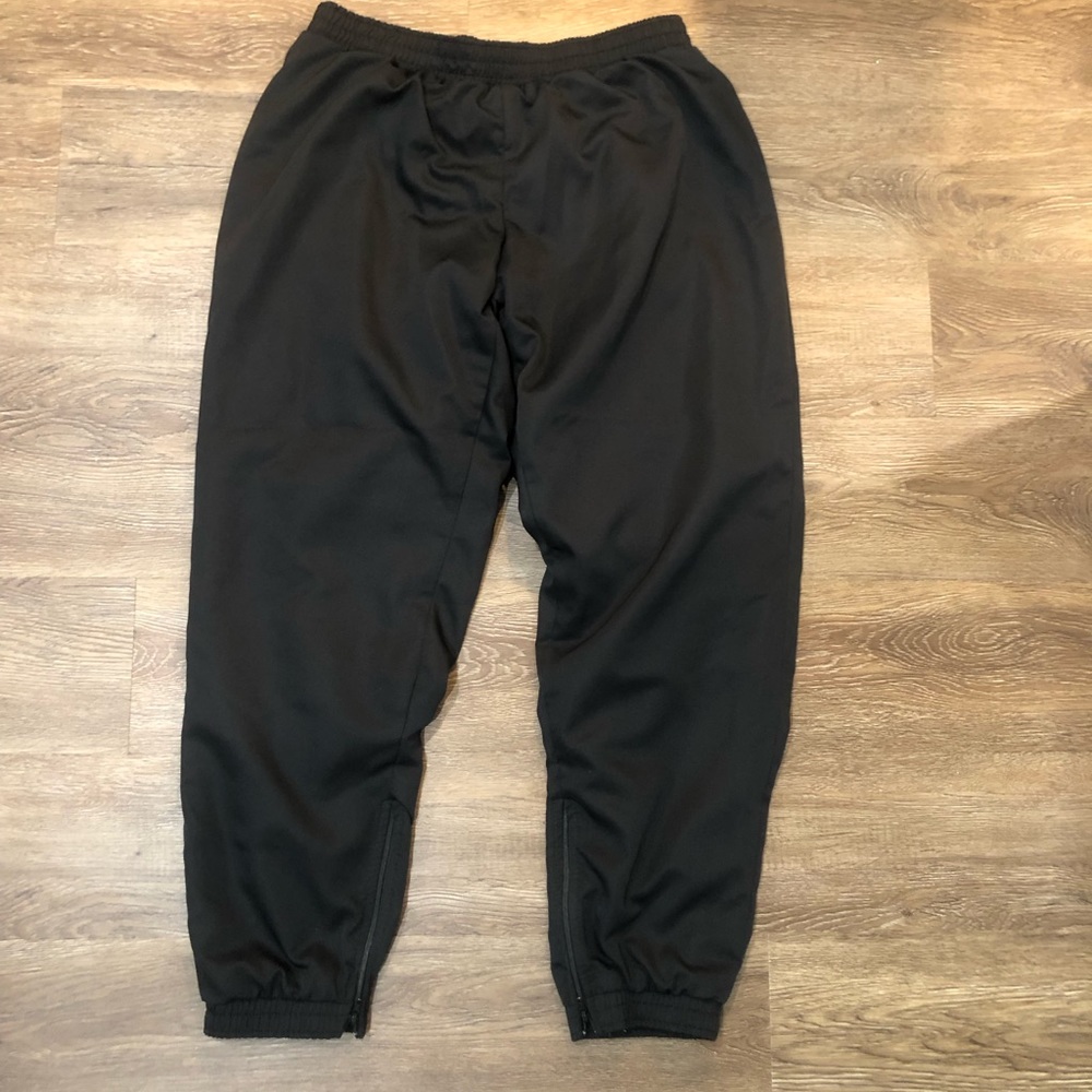 varsity spirit black warm up pants, only worn twice
